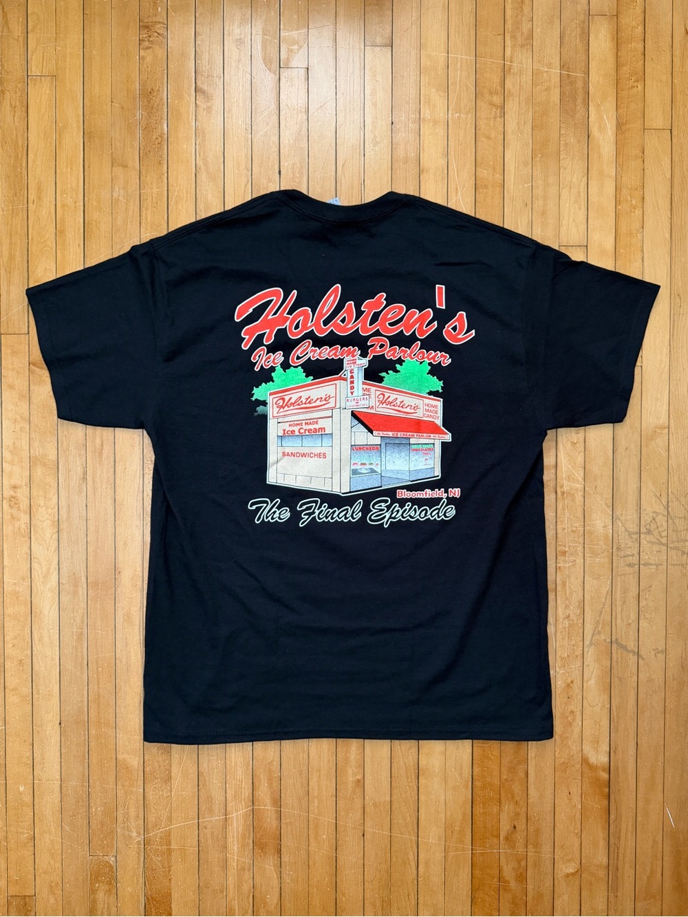 Vintage The Sopranos Holsten's Ice Cream T-Shirt The Final Episode Sz. L (New)